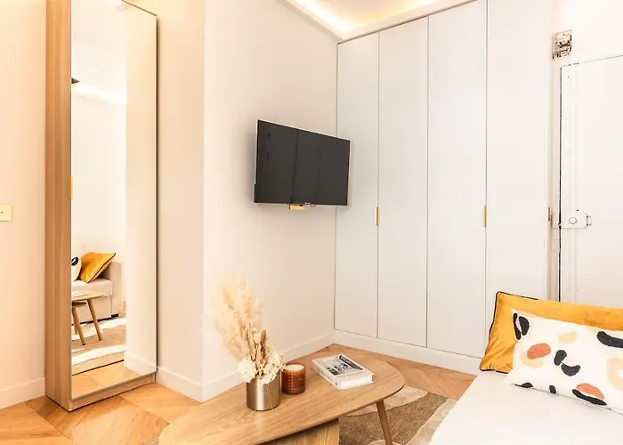 Raffine Avec Jacuzzi Et Ac - 6p Апартаменты